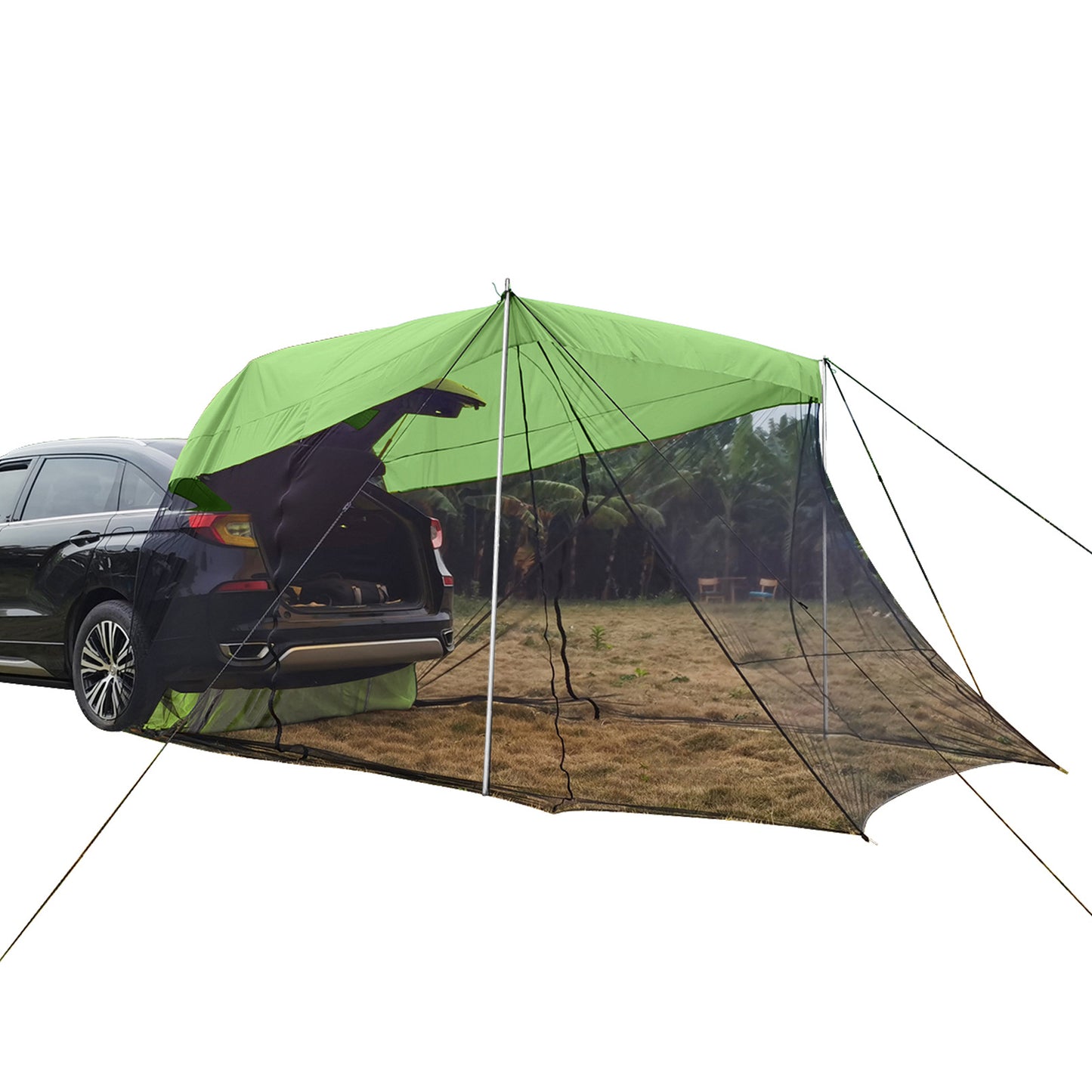 Mosquito-proof Sunshade Tent With Extended Rear End