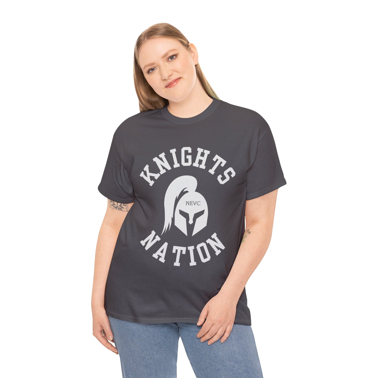 NEVC Knights Nation Unisex Heavy Cotton Tee