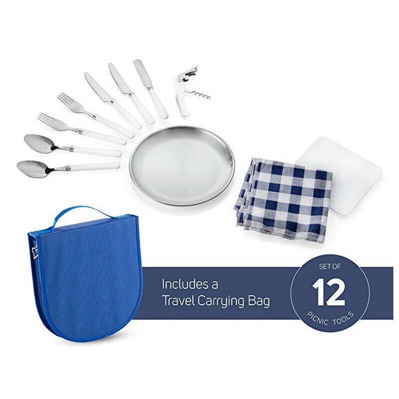 13PCS Camping Cutlery Set