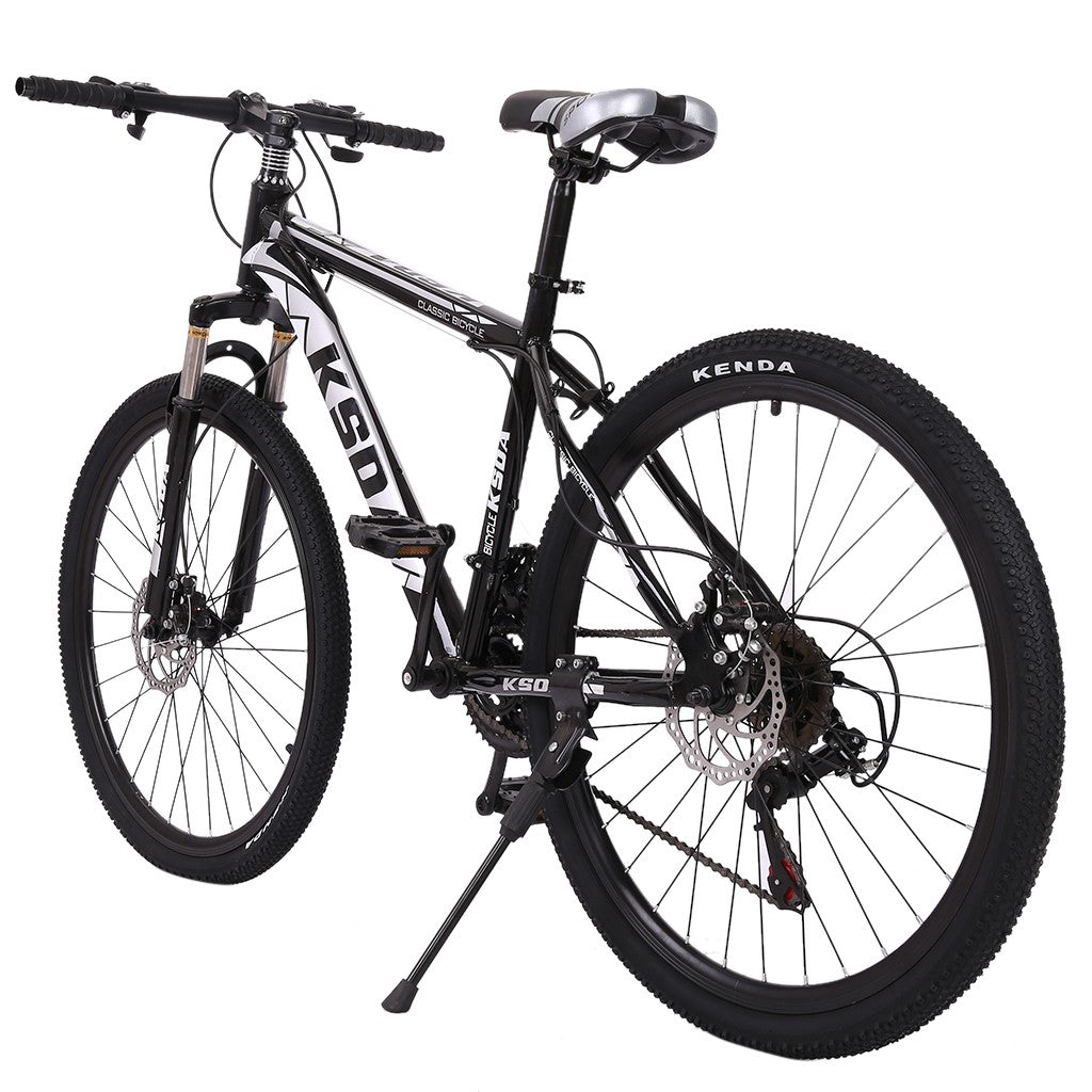 Junior Aluminum Full Mountain Bike, Stone Mountain 26 Inch 21-Speed Bicycle