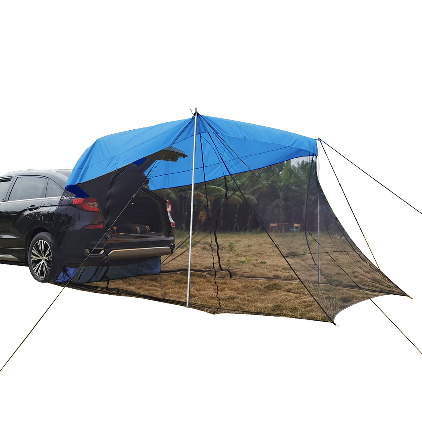 Mosquito-proof Sunshade Tent With Extended Rear End