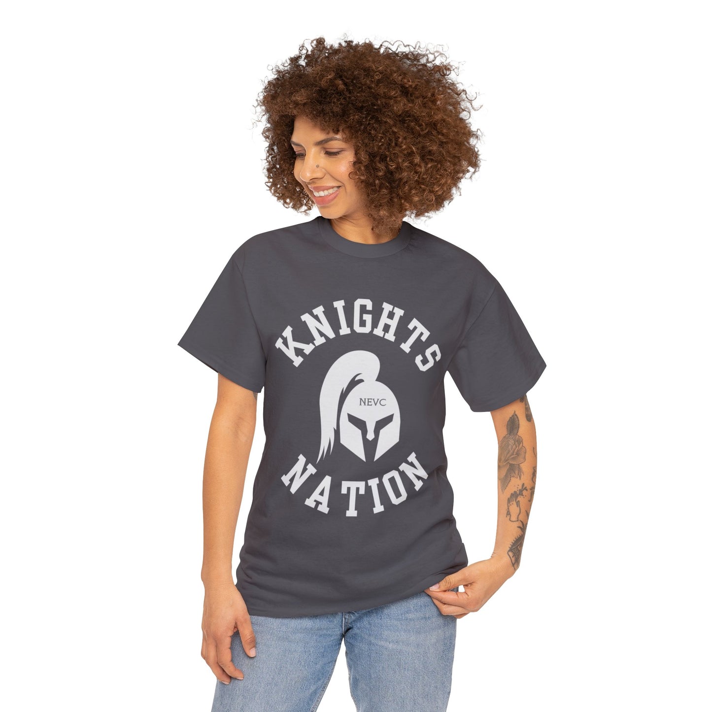 NEVC Knights Nation Unisex Heavy Cotton Tee