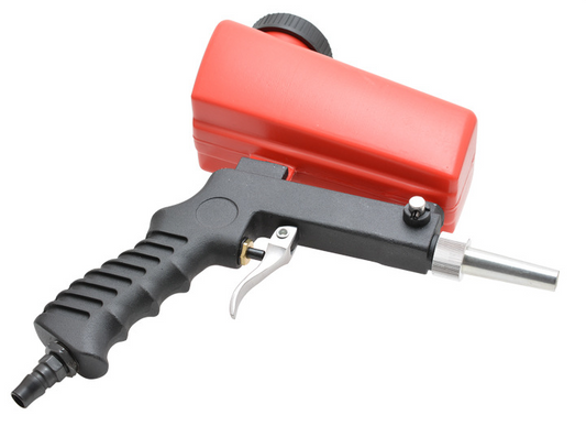 Portable Small Gravity Pneumatic Sandblasting Gun