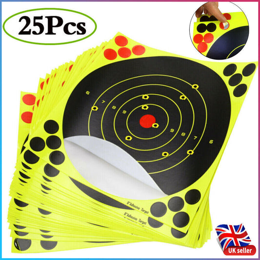 25PCS Splatter 8inch Shot Target