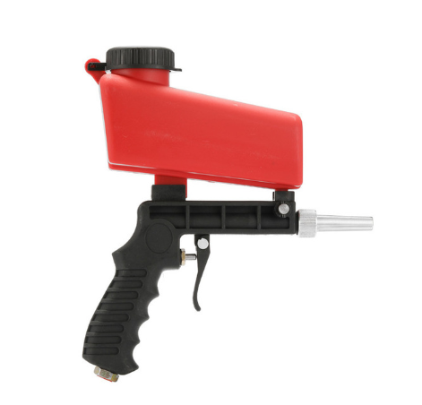 Portable Small Gravity Pneumatic Sandblasting Gun