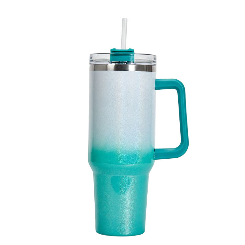 Large Capacity Double-layer Stainless Steel Vacuum Insulation Cup