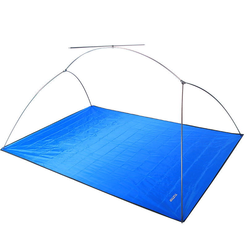 Outdoor Double Double Layer Aluminum Pole Tent