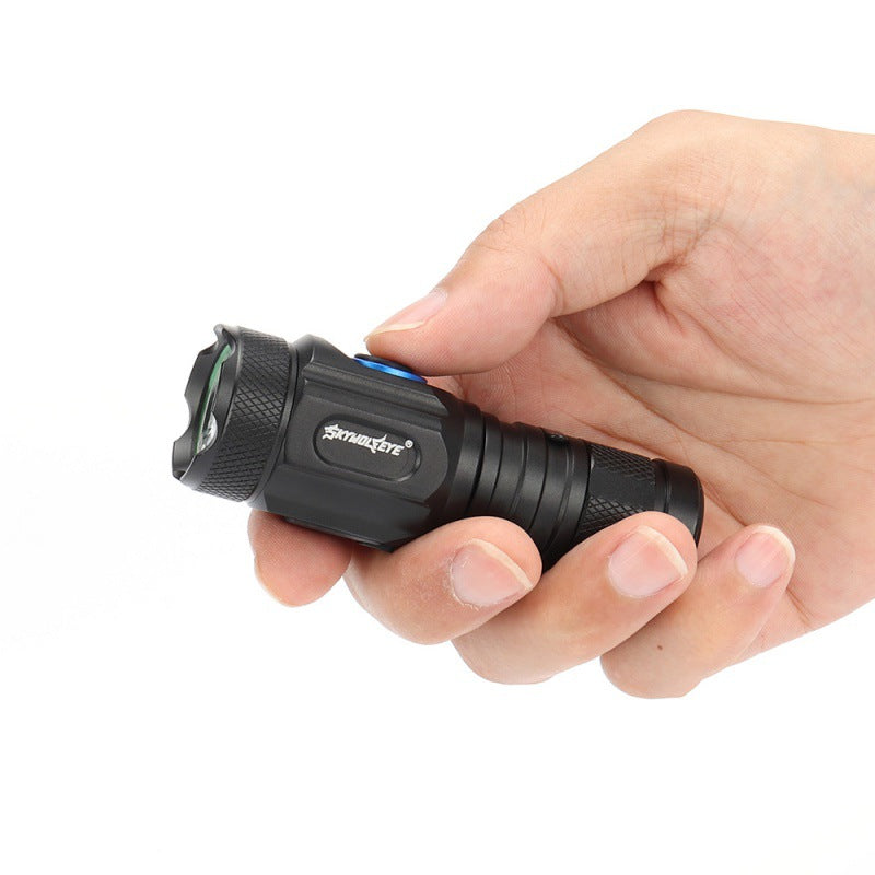 Fashion Simple Rechargeable Powerful Tactical Flashlight
