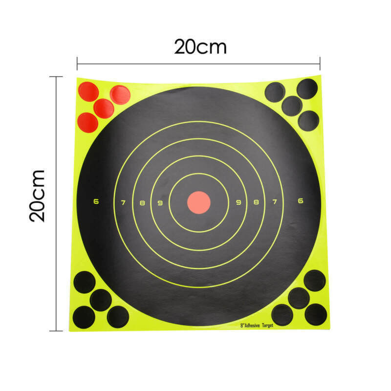 25PCS Splatter 8inch Shot Target