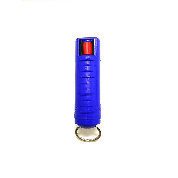 Self-Defense Keychain Set 4-piece Spray Knife Alarm Whistle