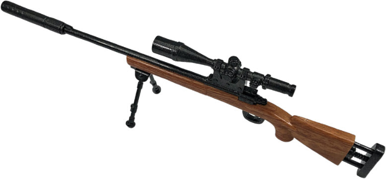 Rw Minis Non-firing Cast M24 - Sniper 1:5 Scale Replica