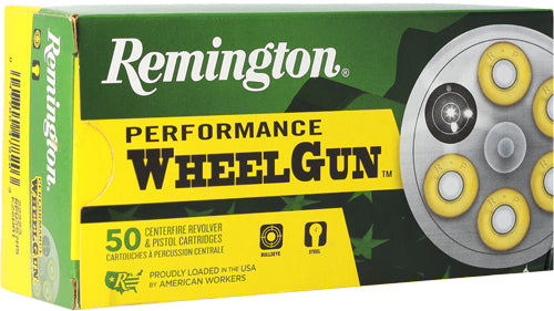 Remington 357 Mag 158gr Lead - Swc Wheelgun 50rd 10bx/cs
