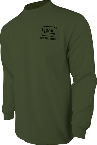 Glock Oem Born In Austria Long - Sleeve Shirt Military Green Md