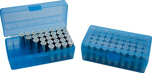 Mtm Deluxe Ammo Box 50-rounds - Rifle .223 Rem To 204 Ruger Cb