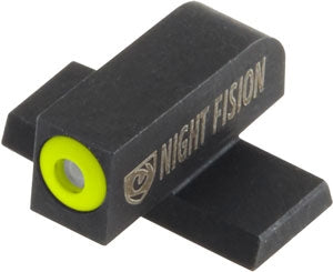 Night Fision Tritium Yellowdot - Square Rear Sig #8f/#8r Set