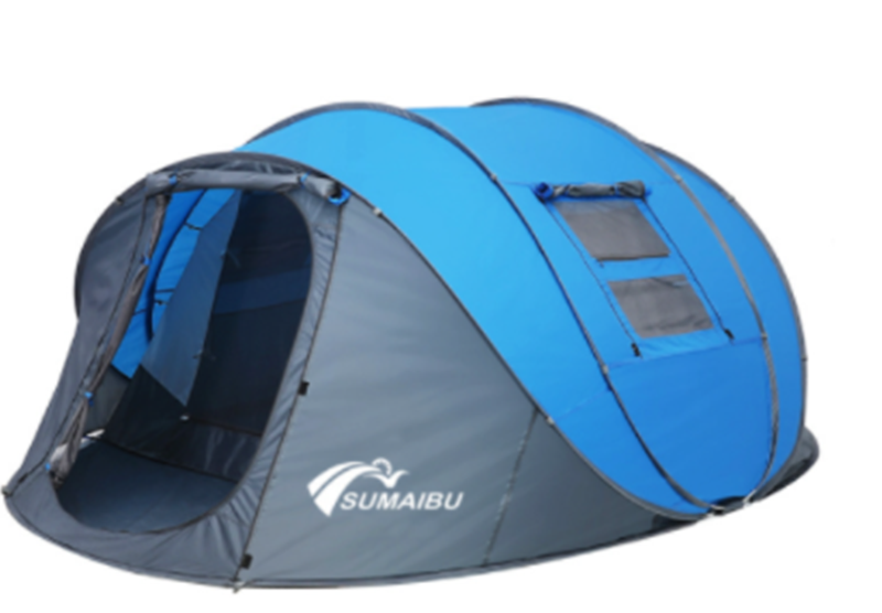 Outdoor Automatic Tent Quickly Opens And Throws Tent Outdoor Supplies For 3-4 People Camping