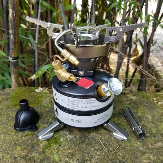 Field Oil Stove Camping One Heavy Fire Gasoline Stove Mountaineering Team Outdoor Stove Cookware