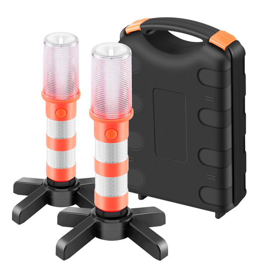 Multifunctional LED Vertical Can Pull Up Camping Lights For Traffic Safety