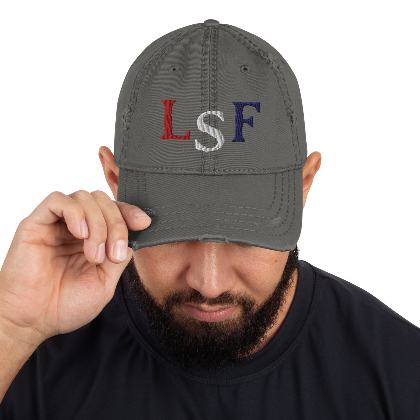 LSF Distressed Dad Hat