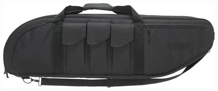 Allen Battalion Tact Case 42" - W/3-pockets 2 Mags Each Black