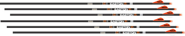 Easton Arrow 6.5mm Match Grade - 400 W/2" Bully Vanes 6-pack