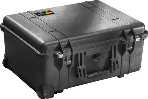 Pelican Protector Lrge Pistol - Case W/foam Wheels/handle Blk