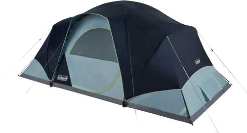 Coleman Skydome Tent 10 Person - Blue Nights 5 Minute Setup