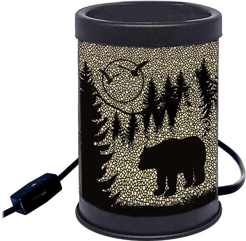 Rivers Edge Bear Silhouette - Candle Warmer