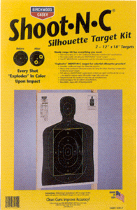 B/c Target Shoot-n-c 12"x18" - Silhouette Kit