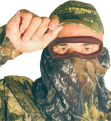 Quaker Boy Face Mask Bandito - Elite 3/4 Mossy Oak Break-up