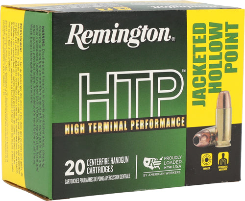 Remington Htp 40 S&w 180gr - Jhp 20rd 25bx/cs