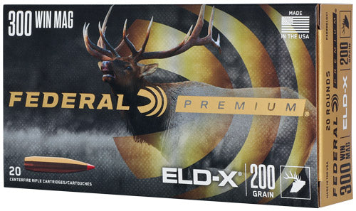 Federal 300 Wm 200gr Eld-x - 20rd 10bx/cs