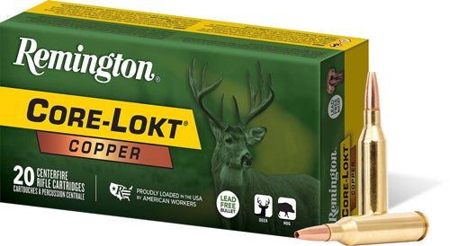 Remington 30-06 150gr Copper - Core-lokt Hp 20rd 10bx/cs