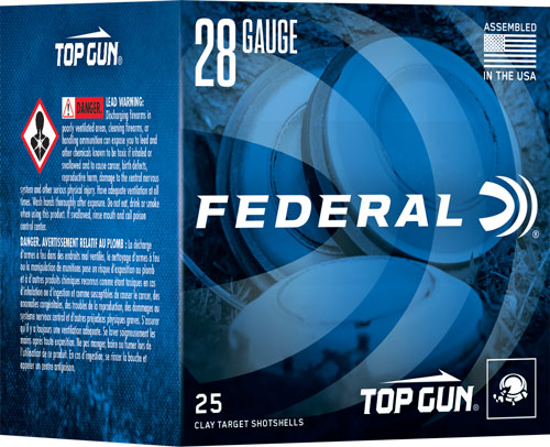 Federal Top Gun 28ga 3/4oz - 1330fps #7.5 250rd Case Lot