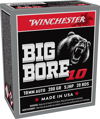 Winchester Big Bore 10mm - 200gr Jsp Cs 20rd 10bx/cs