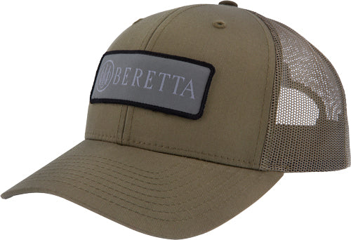 Beretta Cap Sdy Trucker Rect - Patch Mesh Back Dark Green