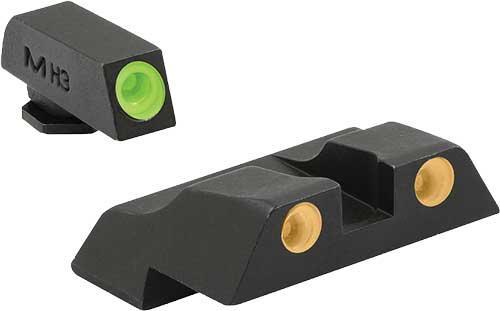 Meprolight Night Sight Fixed - Set Grn/orange For Glock 26/27