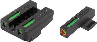 Truglo Sight Set Fn Fns/fnx-9 - Tfx Pro Green/orange Outline!