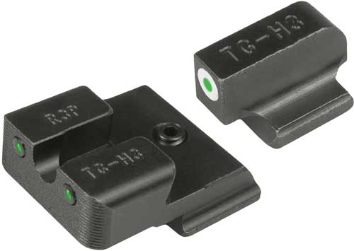 Truglo Sight Set Ruger Americn - Tritium Pro White W/ U-notch