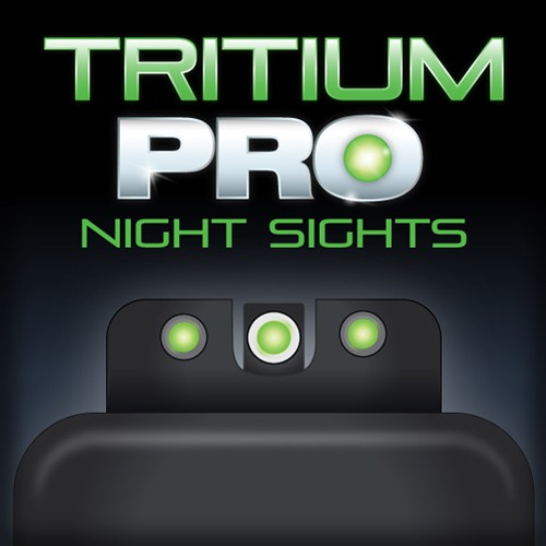 Truglo Sight Taurus Mil/slim - Tritium Pro White W/ U-notch