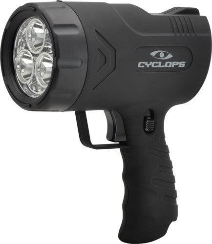 Cyclops Spotlight Rechargeable - Handheld Sirius500 Lum Led Blk